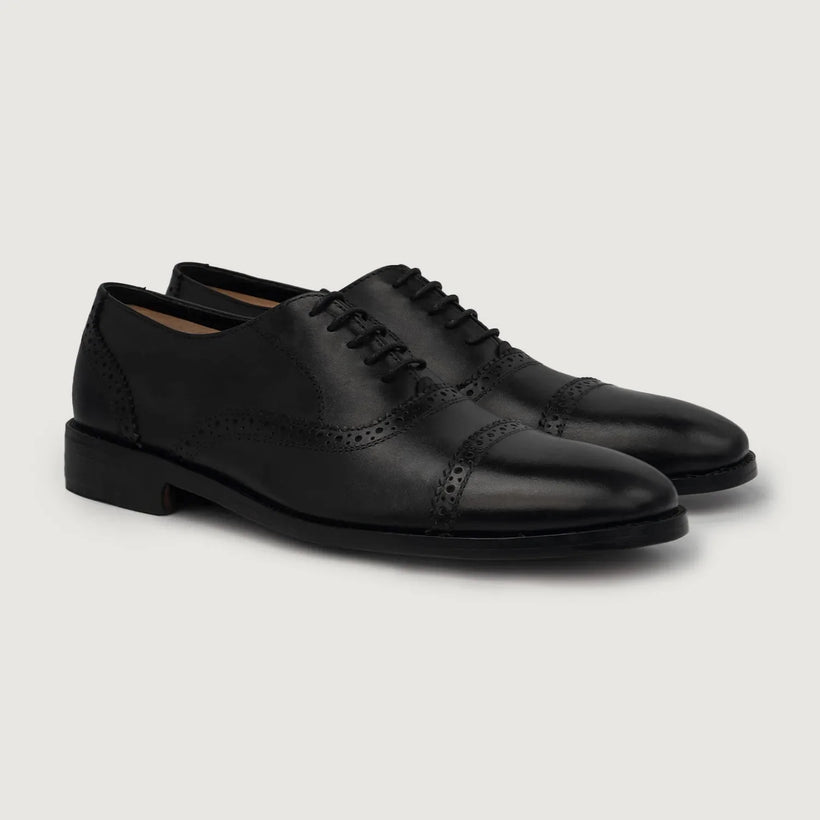 Greyson Brogues Oxford Черная Leather Shoes мужская