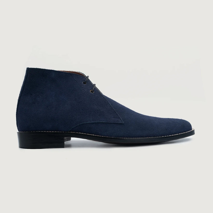 Corry Chukka Midnight Синяя Suede Leather Boots мужская