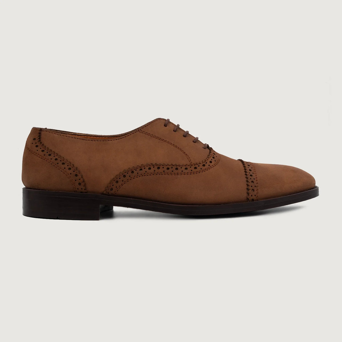 Brown Full-Grain leather Shoes - Рантовая конструкция Goodyear Welt и носок обуви