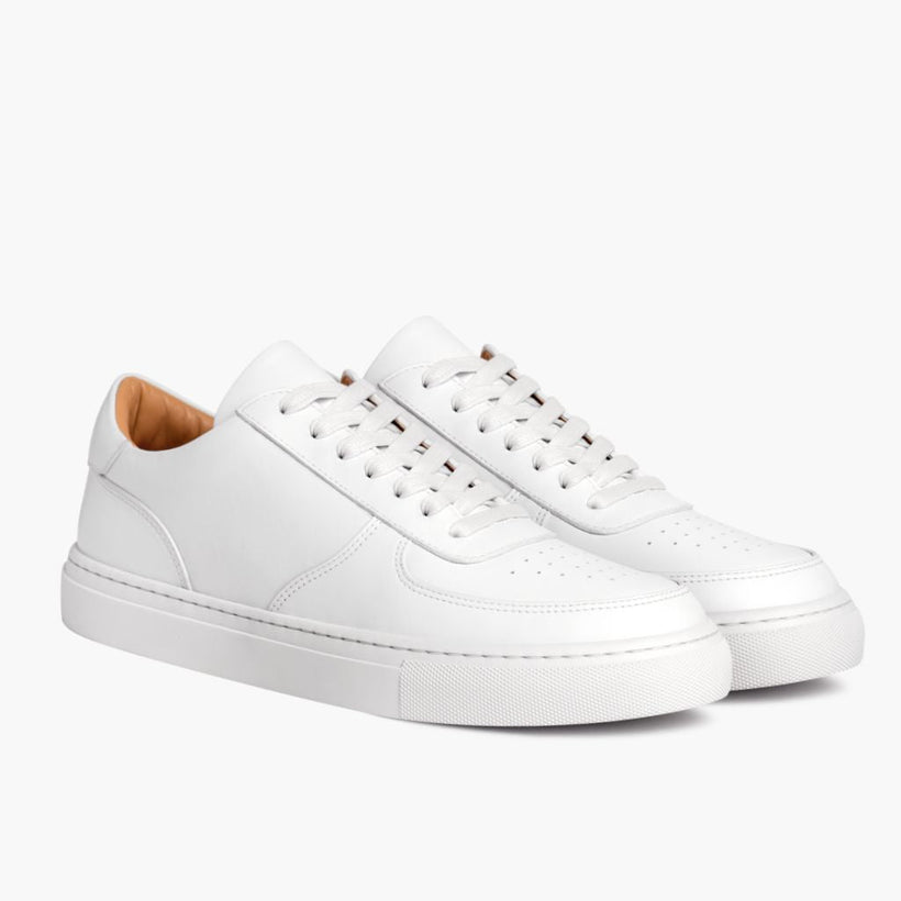 Court White Leather Sneakers мужская