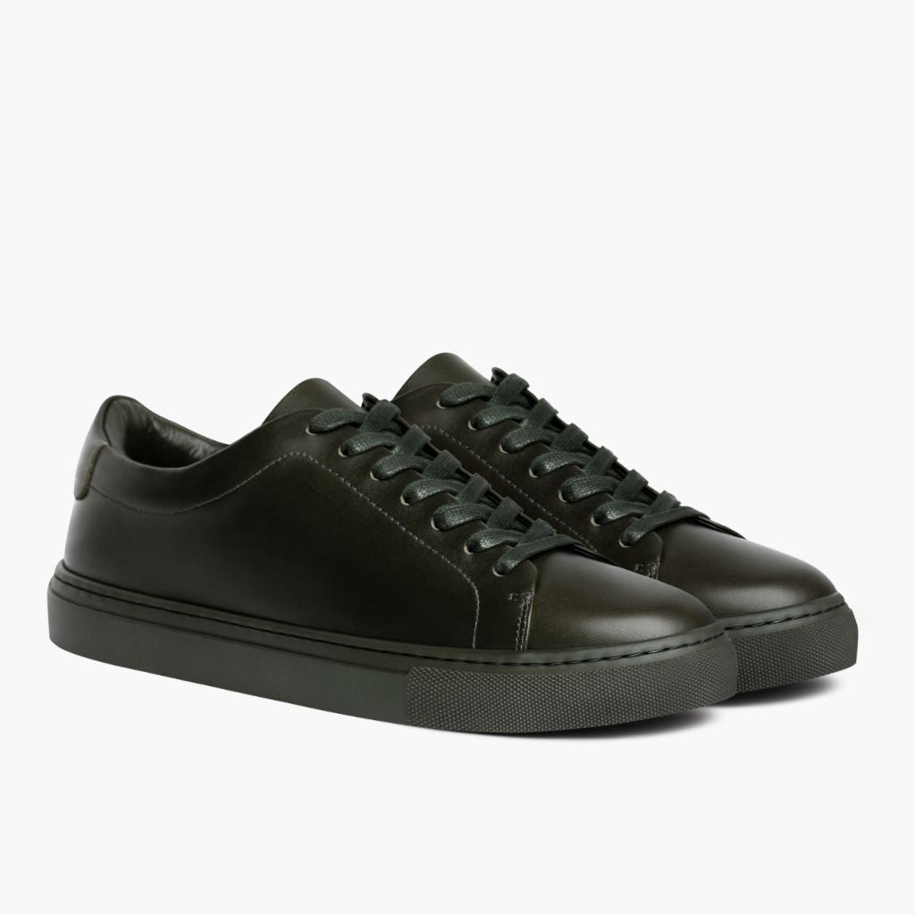 Encore Forest Кожаные кеды для Мужчин in Classic Full-Grain Leather - Вид сбоку | Купить в официальном онлайн-магазине