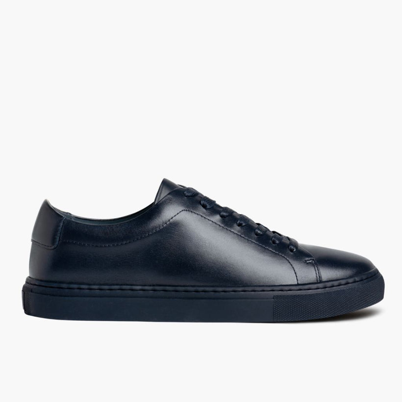 Encore Navy Leather Sneakers мужская