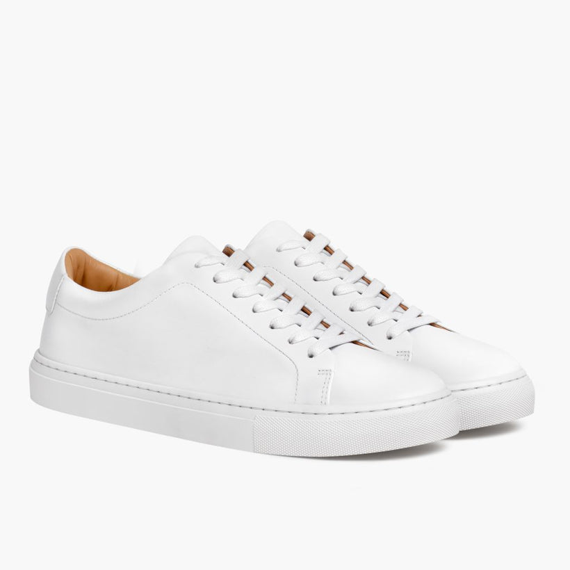 Encore White Leather Sneakers мужская