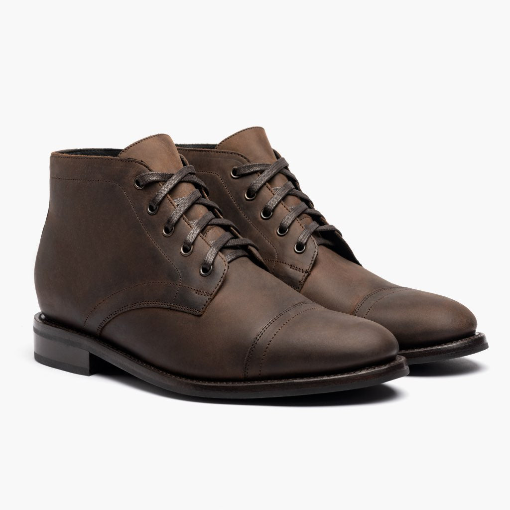 Cadet Tobacco Кожаные ботинки для Мужчин in Classic Full-Grain Leather - Вид сбоку | Купить в официальном онлайн-магазине