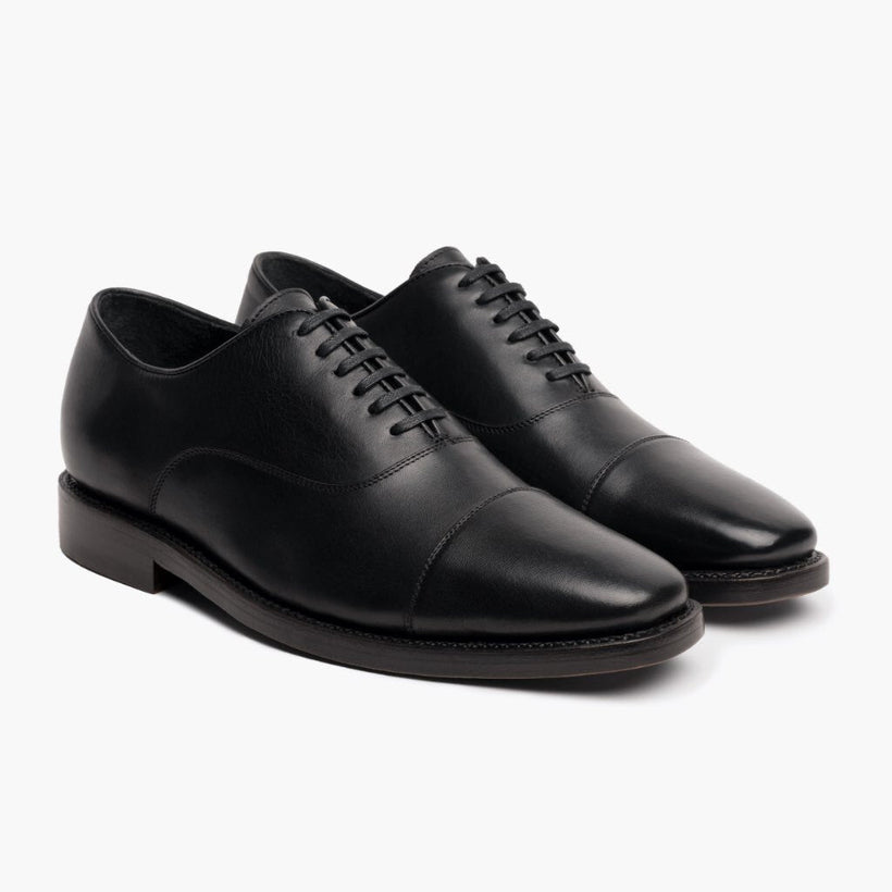 Executive Черная Leather Sneakers мужская