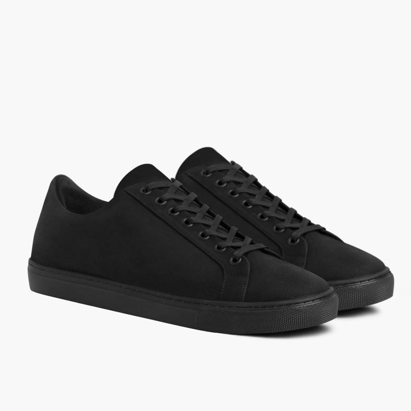 Premier Low Top Черная Matte Leather Sneakers мужская