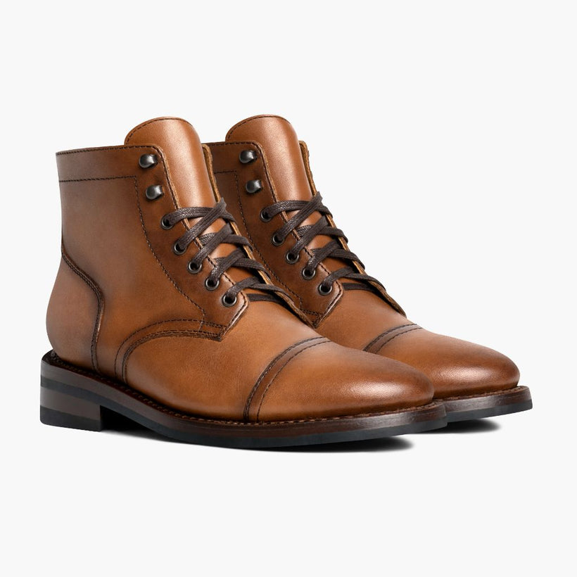 Captain Toffee Leather Boots мужская