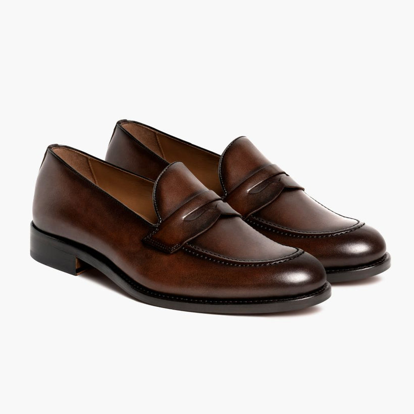Lincoln Rich Mahogany Leather Sneakers мужская