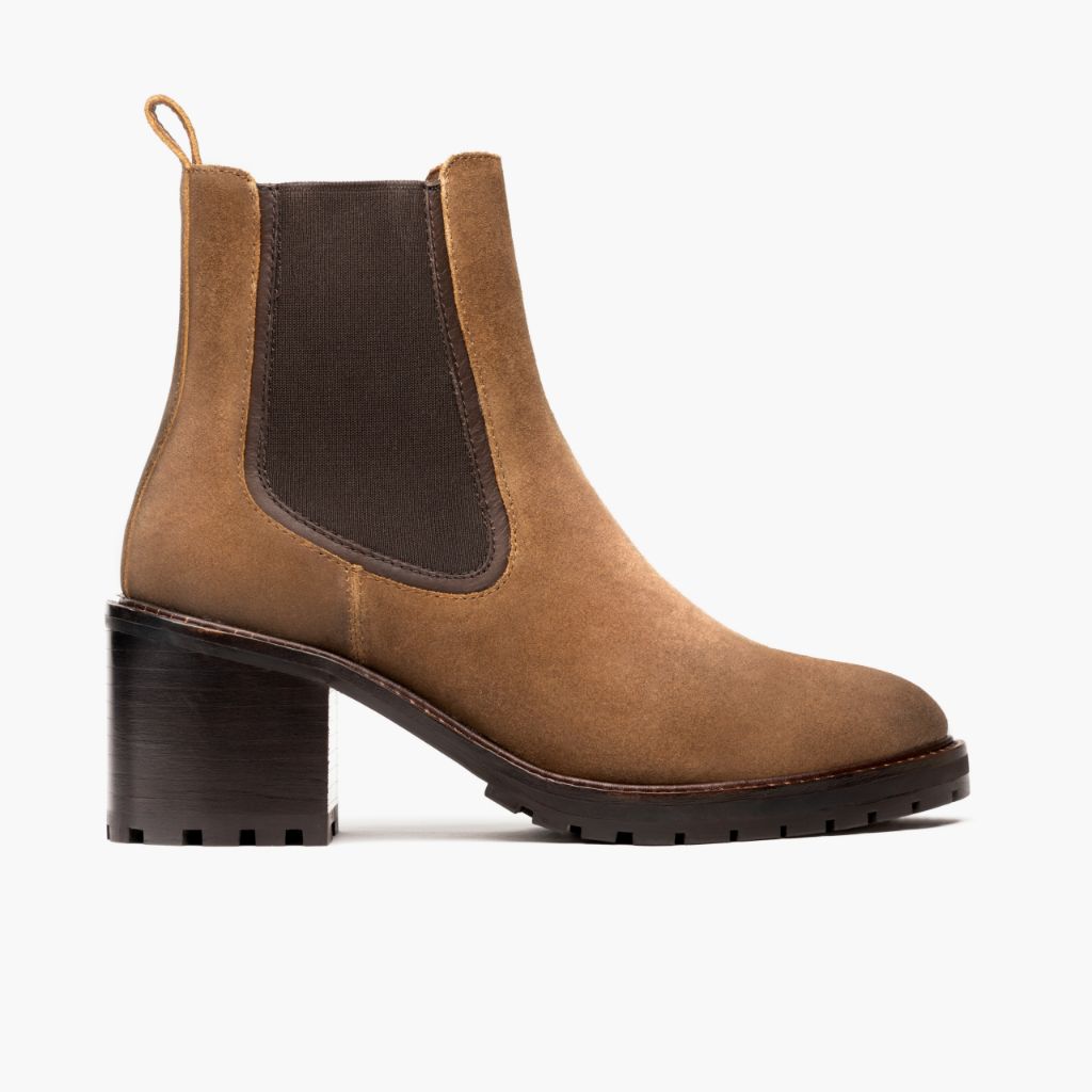 Knockout Safari Кожаные ботинки для Женщин in Classic Full-Grain Leather - Вид сбоку | Купить в официальном онлайн-магазине
