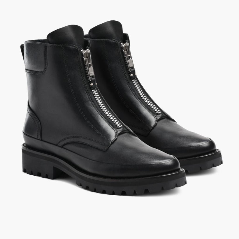 Ryder Черная Leather Boots женская