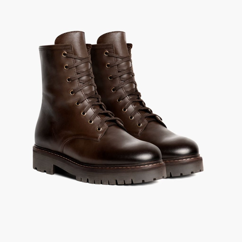 Combat Java Leather Boots женская