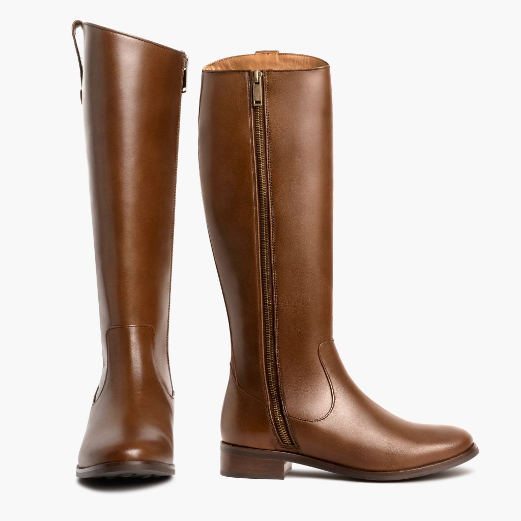 High-Traction Rubber Outsole & Lug Tread Pattern on Crown Cuero Кожаные ботинки для Женщин