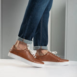 Orlaven Carter Runn Tan Leather Sneakers footwear image 10