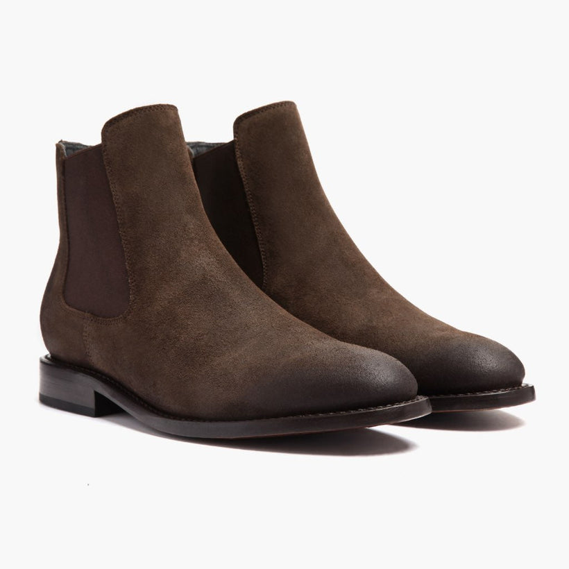 Cavalier Dark Коричневая Leather Boots мужская