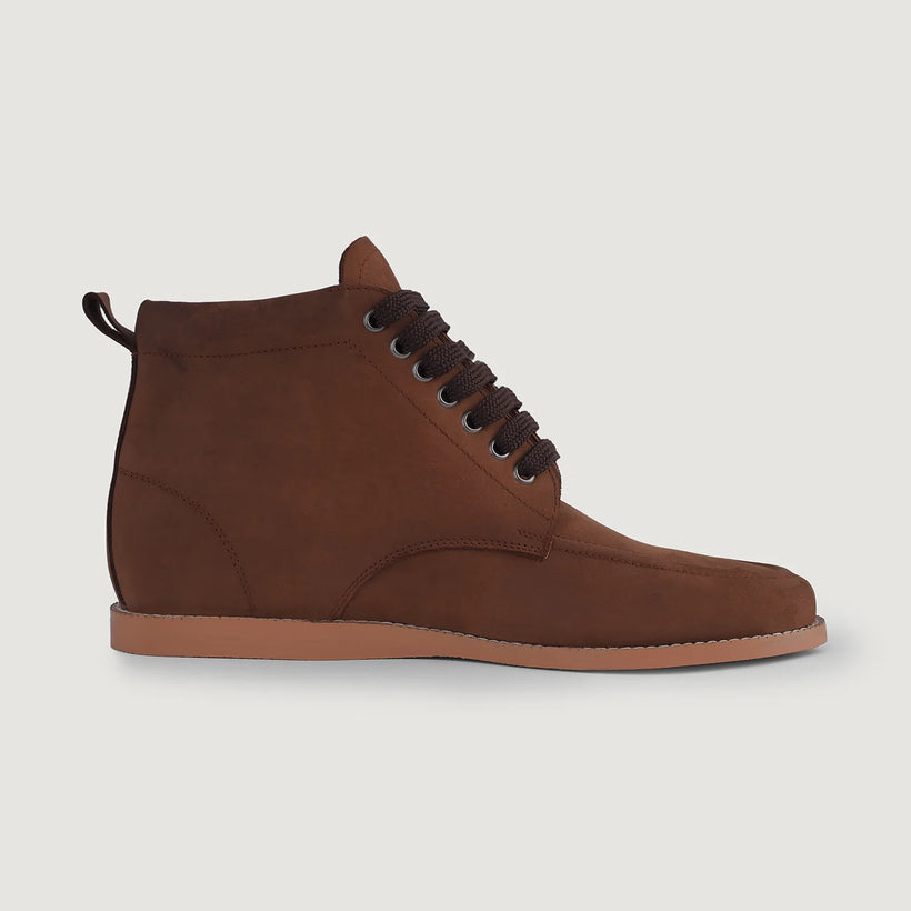 Bearman Moc Toe Pull-up Коричневая Leather Boots мужская