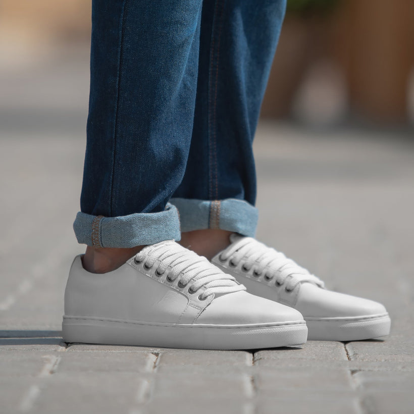 Murphy Low Top White Кожаные кеды для Мужчин