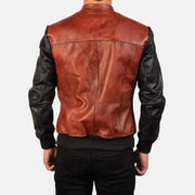 Avan Leather Bomber Jacket – alternate product view 5