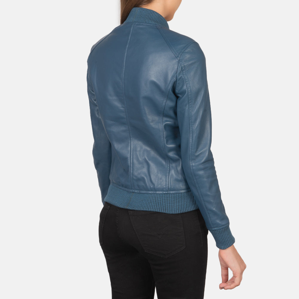 Authentic Sheepskin Leather with Semi-aniline Finish Grain Texture &amp; Heavy-Duty Seam Stitching Detail