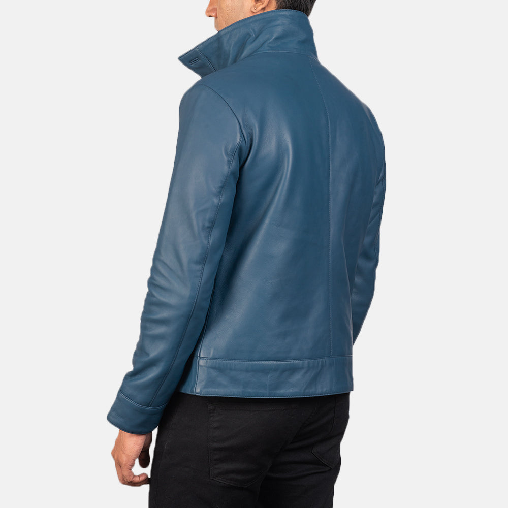 Columbus Leather Bomber Jacket – alternate product view 5