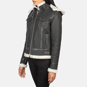 
Fiona Hooded Дубленка из овчины для Женщин – alternate product view 2