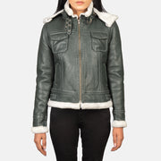 
Fiona Hooded Дубленка из овчины для Женщин – alternate product view 1