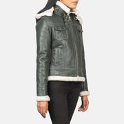 
Fiona Hooded Дубленка из овчины для Женщин – alternate product view 4