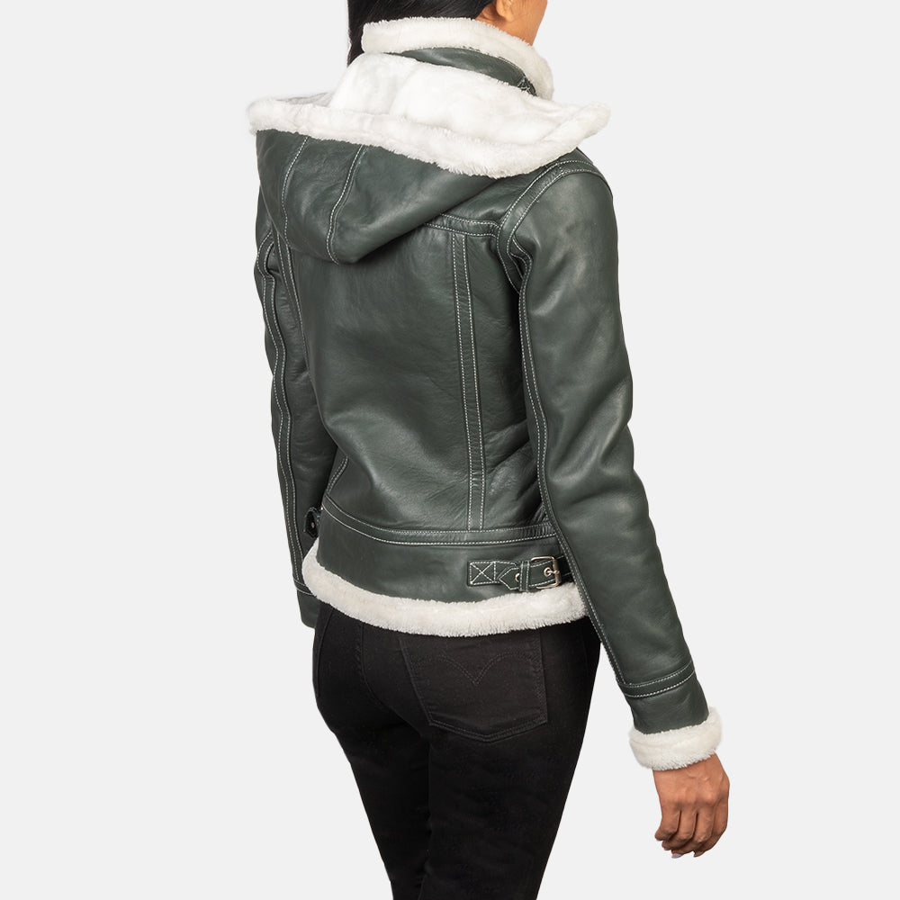 
Fiona Hooded Дубленка из овчины для Женщин – alternate product view 5