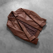 Inferno Leather Brown Jacket – alternate product view 8
