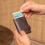 Leicester Full-Grain Leather Card Holder – alternate product view 2