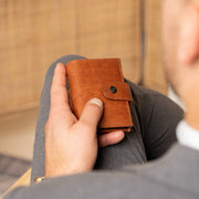 Lesina Full-Grain Leather Card Holder – alternate product view 2