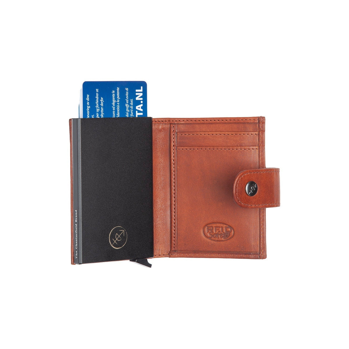 Lesina Full-Grain Leather Card Holder – alternate product view 3