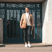 Everyday Carry Perspective Showing Ergonomic Grab Handle &amp; Strap Comfort