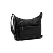 Bryson Full-Grain Leather Crossbody Bag in Classic 100% Full-Grain Leather - Full Exterior Front Profile View | Buy Online