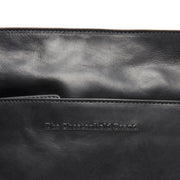 
Classic 100% Full-Grain leather Bag - Вид сзади с усиленными кожаными ремнями и прострочкой