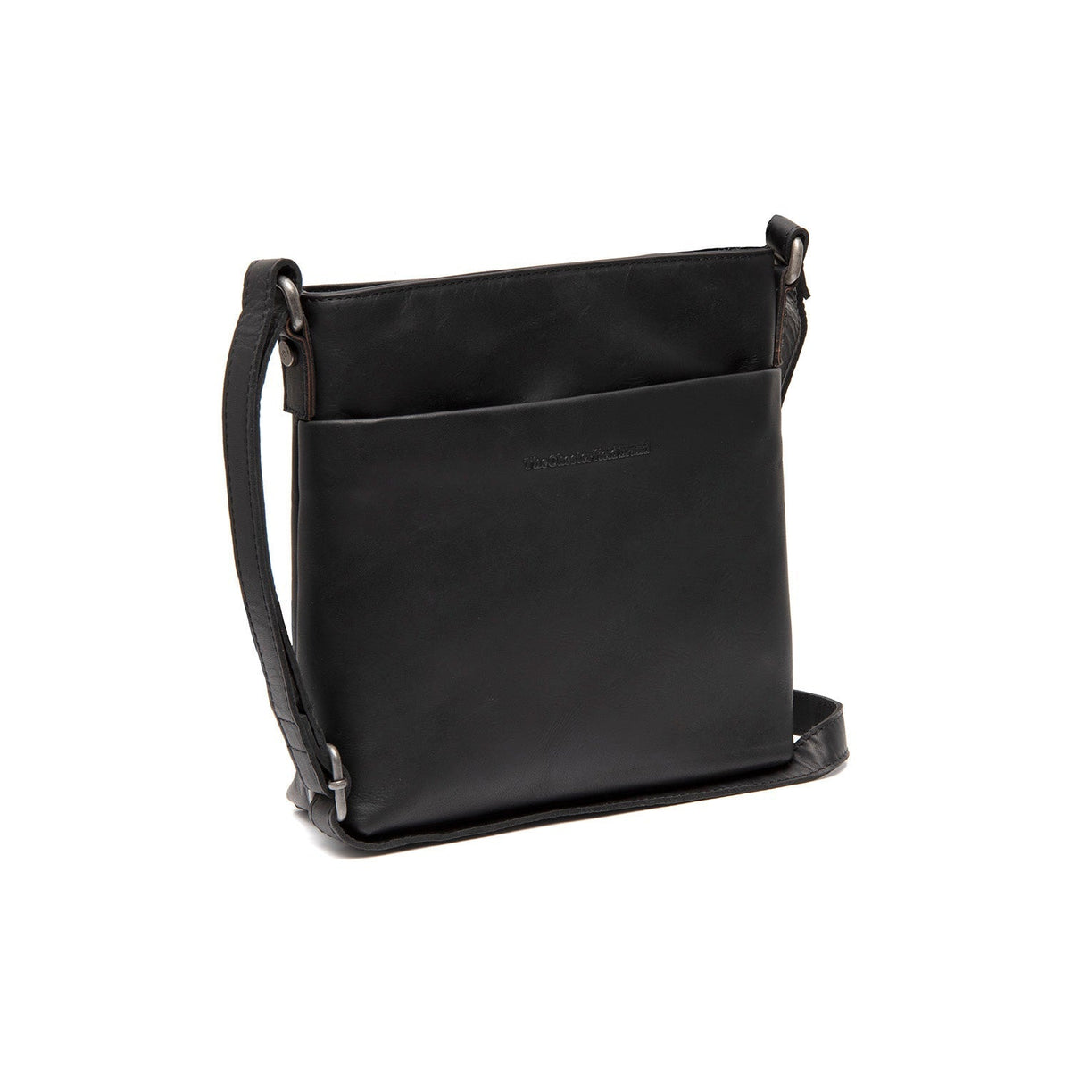Navene Цельнозерновая кожа Сумка кросс-боди in Classic 100% Full-Grain Leather - Full Exterior Front Profile View | Купить онлайн