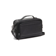 Rovon Цельнозерновая кожа Сумка кросс-боди in Classic 100% Full-Grain Leather - Full Exterior Front Profile View | Купить онлайн