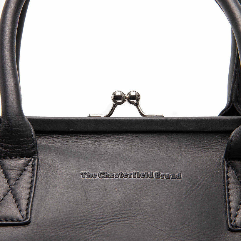 Dorin Full-Grain Leather Handbag женская