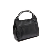 Fioline Full-Grain Leather Handbag in Classic 100% Full-Grain Leather - Front Profile View &amp; Tailored Silhouette | Buy Online
