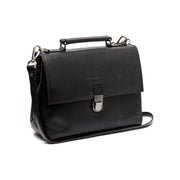 Renata Full-Grain Leather Handbag in Classic 100% Full-Grain Leather - Front Profile View &amp; Tailored Silhouette | Buy Online