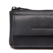Authentic 100% Full-Grain Leather Grain Texture &amp; Heavy-Duty Seam Stitching Detail