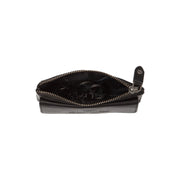 Violette Full-Grain Leather Key Case - Lateral Side Profile View Showing Sleeve Cut &amp; Athletic Taper Fit