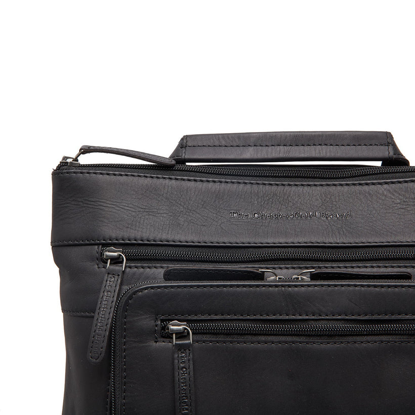 Caldero Full-Grain Leather Laptop Backpack женская