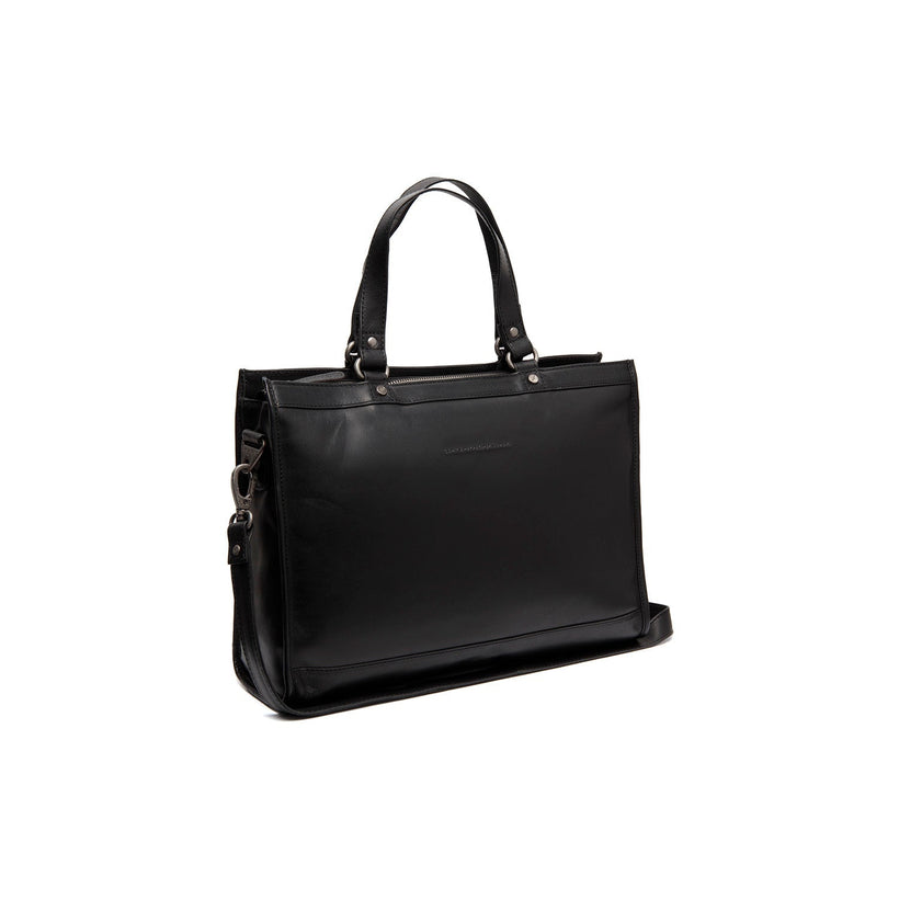 Manly Full-Grain Leather Laptop Bag женская