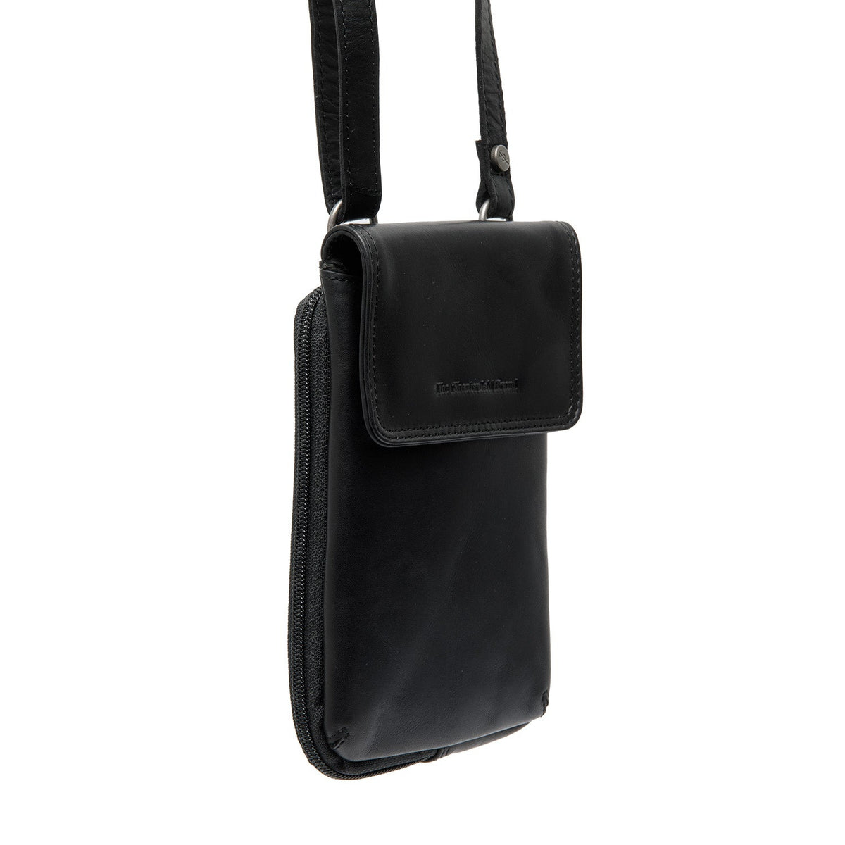 
Langley Цельнозерновая кожа Phone Bag из классической 100% цельнозерновой кожи - Вид спереди и приталенный силуэт | Купить в официальном онлайн-магазине