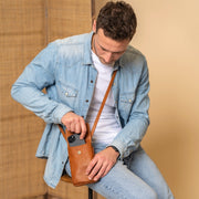 
Langley Цельнозерновая кожа Phone Bag – alternate product view 3