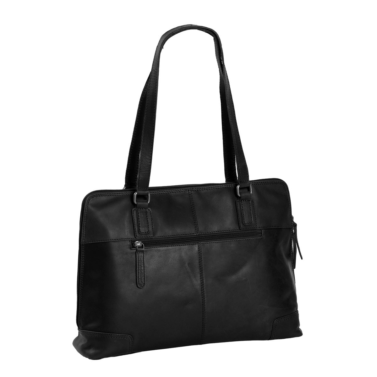 Interior View Showing Dedicated Padded Laptop Sleeve & Multi-Compartment Organization