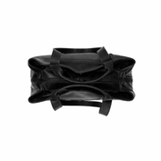 100% Full-Grain Wax Pull-Up 100% Full-Grain Leather Grain Texture & Handcrafted Patina Detail