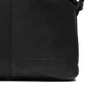 Classic 100% Full-Grain leather Bag - Rear Perspective Showing Reinforced Leather Straps & Stitching