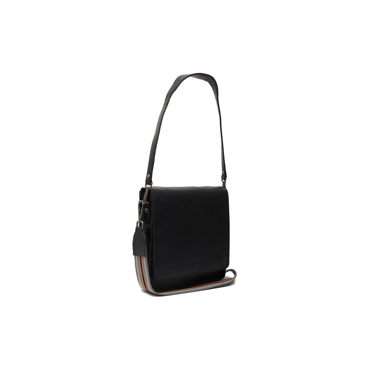 Osuna Full-Grain Leather Shoulder Bag in Classic 100% Full-Grain Leather - Full Exterior Front Profile View | Buy Online