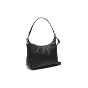 Skara Full-Grain Leather Shoulder Bag in Classic 100% Full-Grain Leather - Full Exterior Front Profile View | Buy Online